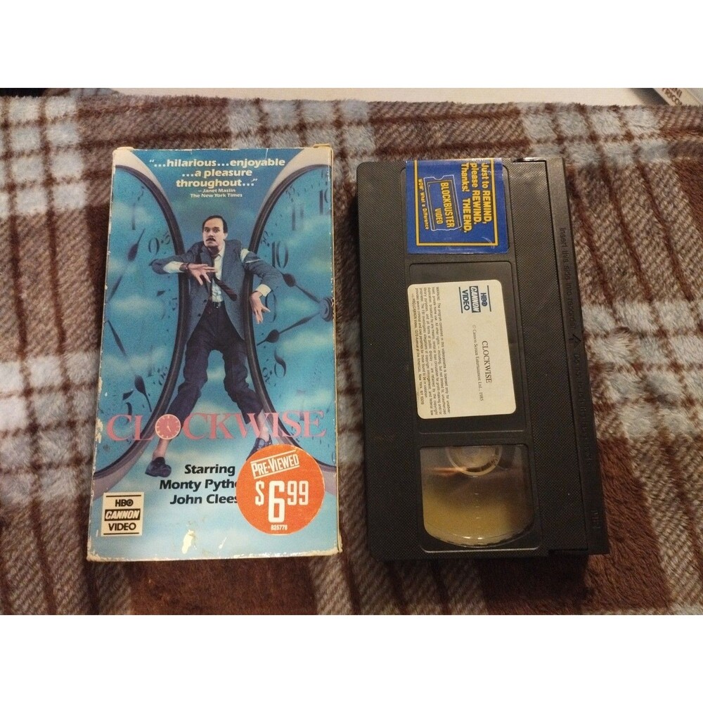 Clockwise John Cleese Penelope Wilton VHS 1986 HBO Home Video